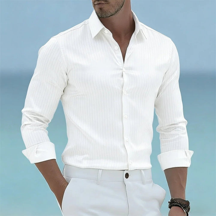 Kausan - Breathble Tapered-Dress Shirt