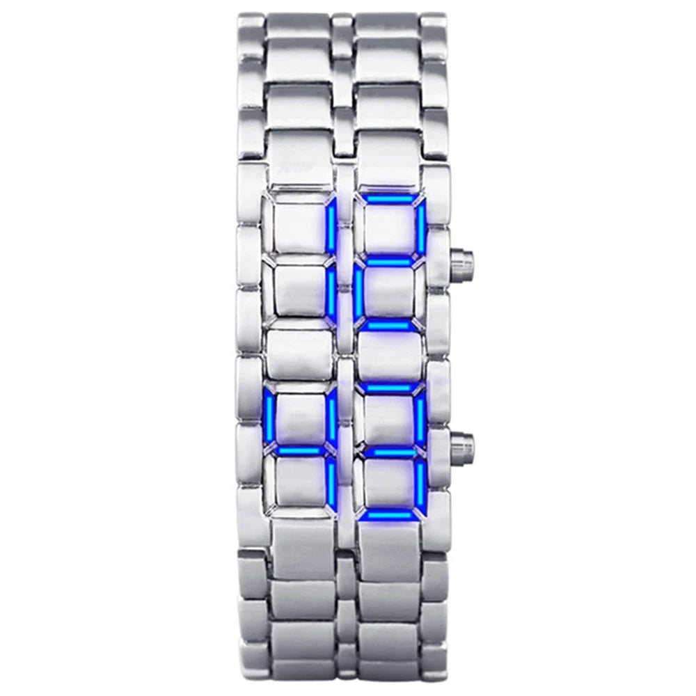 Veltrix - Stainless Steel Digital Display Watch