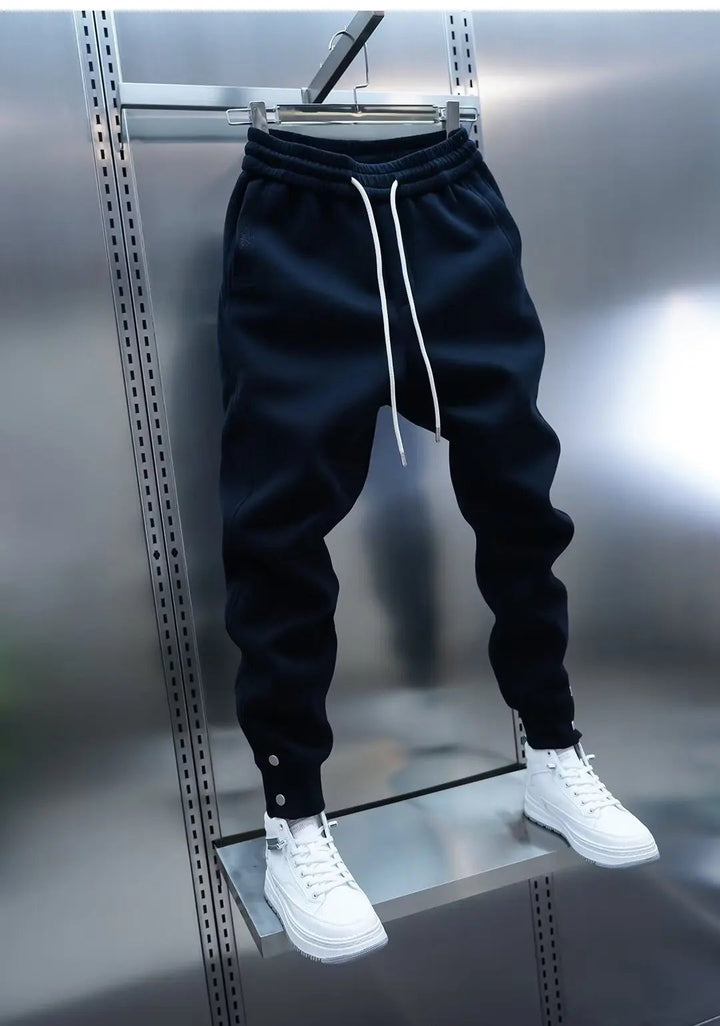 Solari - Casual Fitted Pants With Pockets