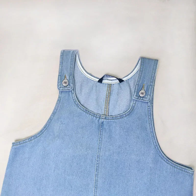 Lucelia - Sleeveless And Light Denim Dress