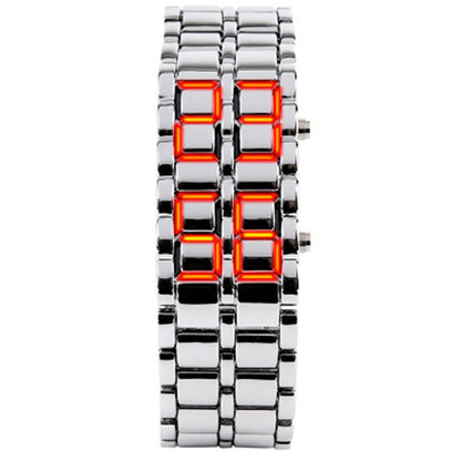 Veltrix - Stainless Steel Digital Display Watch