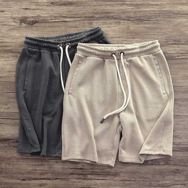 Bellerin - Elastic Waist Shorts With Drawstring