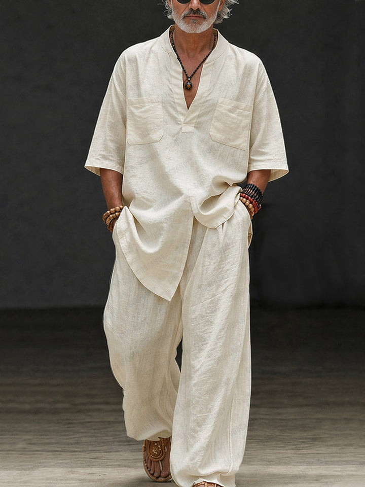 Koray - Relaxed Linen Two-Piece Set