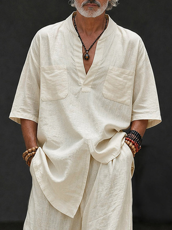 Koray - Relaxed Linen Two-Piece Set