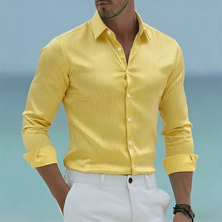Kausan - Breathble Tapered-Dress Shirt
