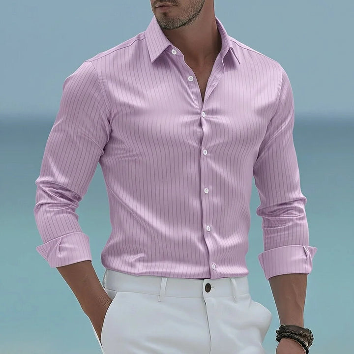 Kausan - Breathble Tapered-Dress Shirt