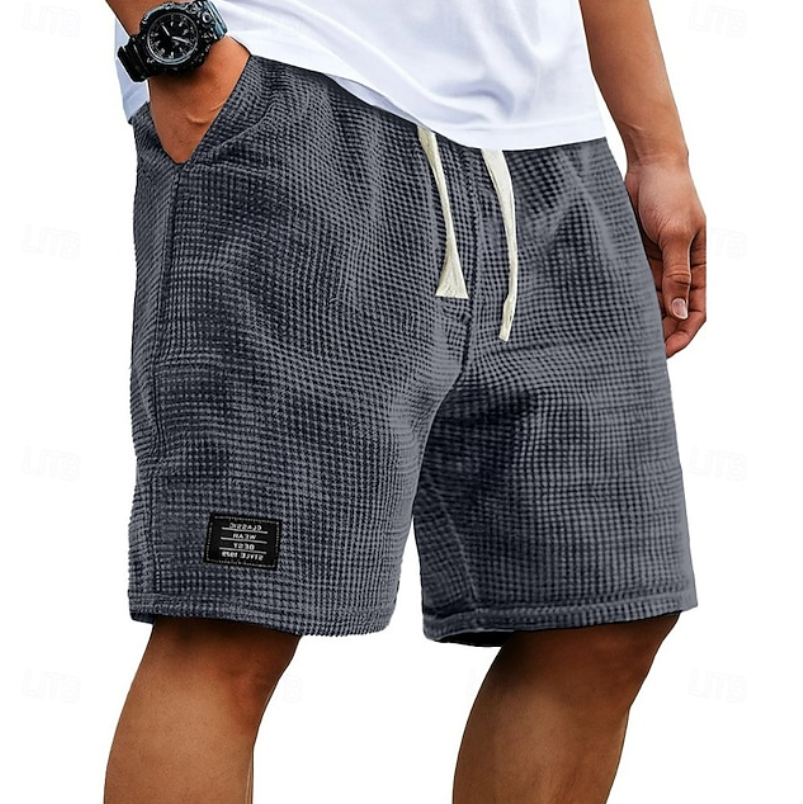 Jerick - Waffle Textured Shorts