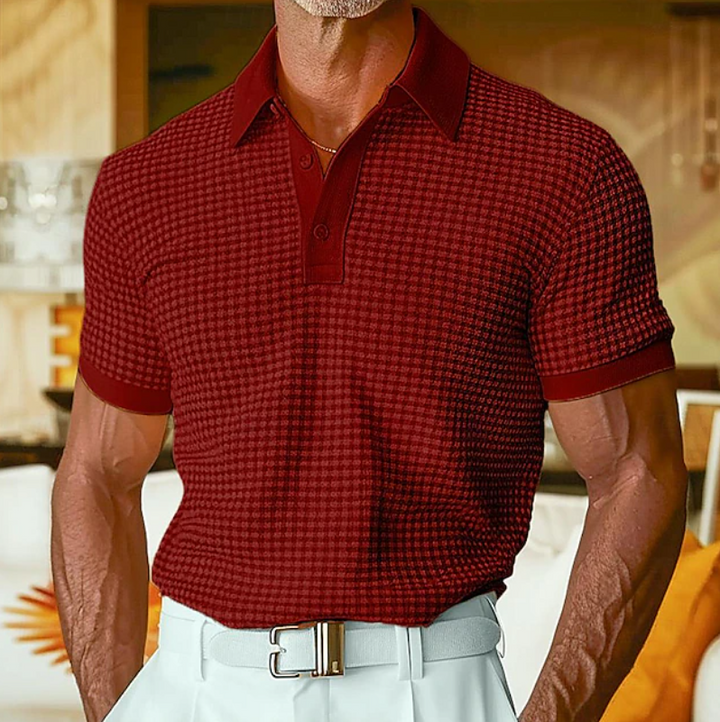 Neyton - Checked Polo Shirt