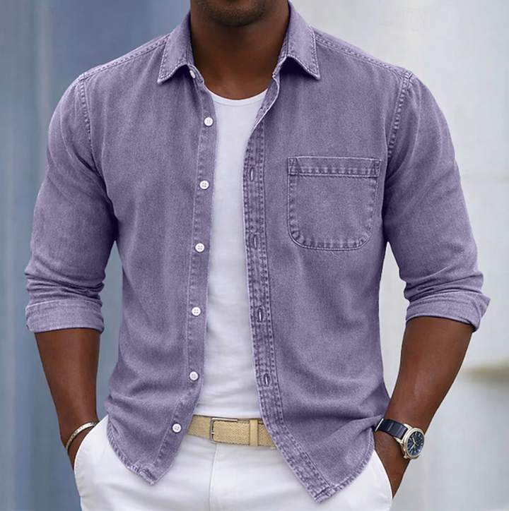 Kaick - Long Sleeve Button-Up Shirt
