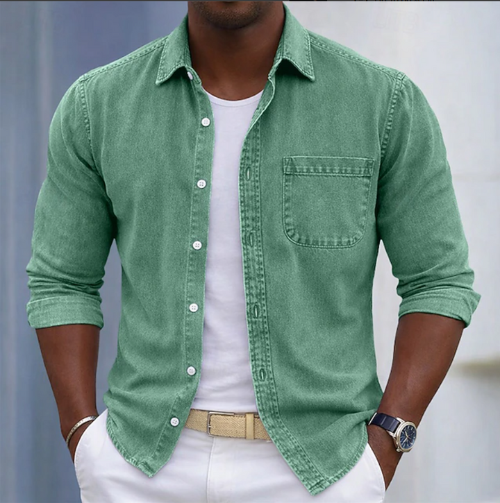 Kaick - Long Sleeve Button-Up Shirt