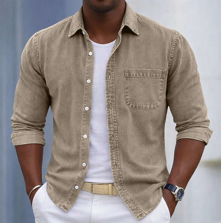 Kaick - Long Sleeve Button-Up Shirt