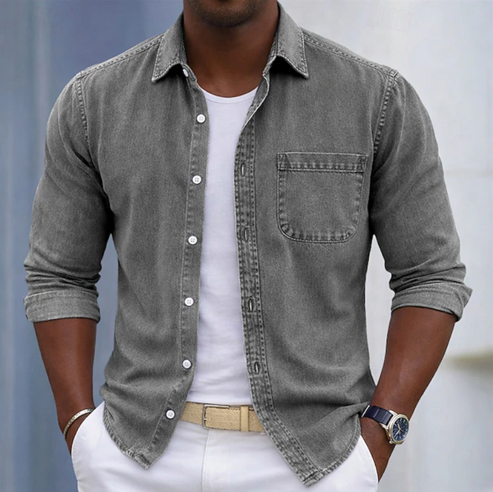 Kaick - Long Sleeve Button-Up Shirt