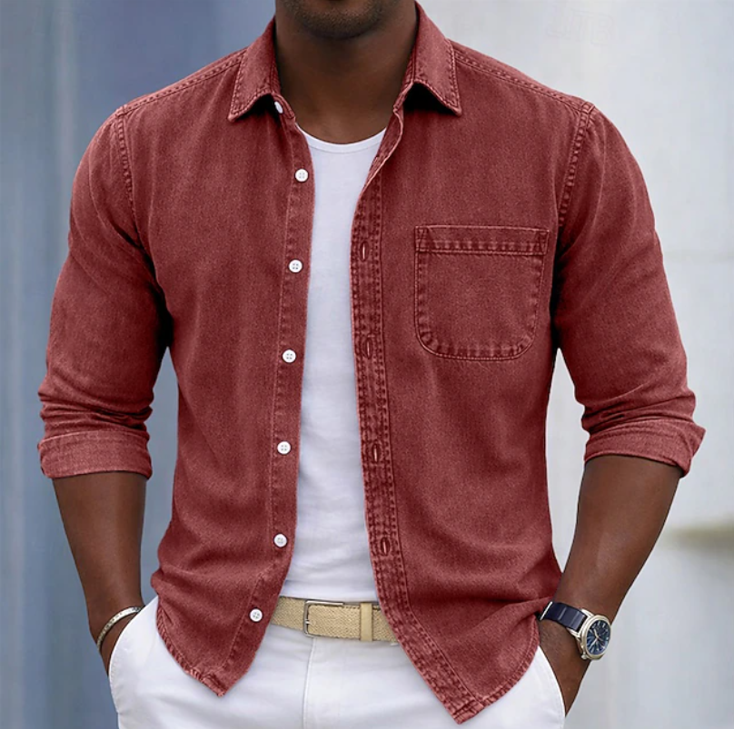 Kaick - Long Sleeve Button-Up Shirt