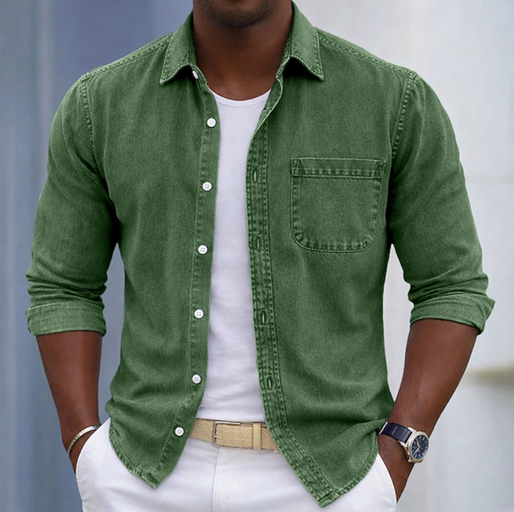 Kaick - Long Sleeve Button-Up Shirt