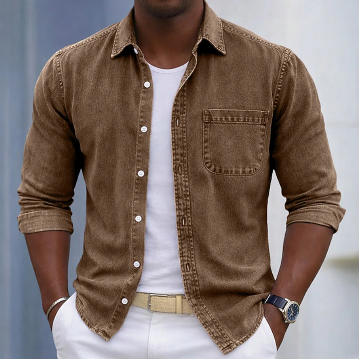 Kaick - Long Sleeve Button-Up Shirt