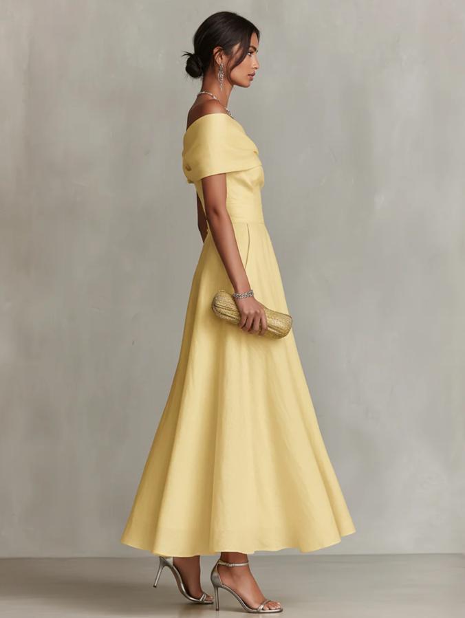 Nermin - Off-Shoulder Maxi Dress
