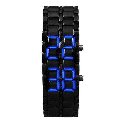 Veltrix - Stainless Steel Digital Display Watch
