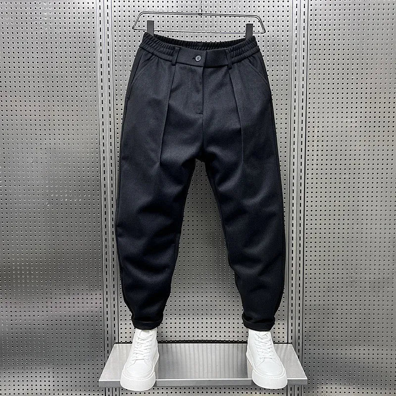Dianora - High Waist Pleated Tapered Trousers