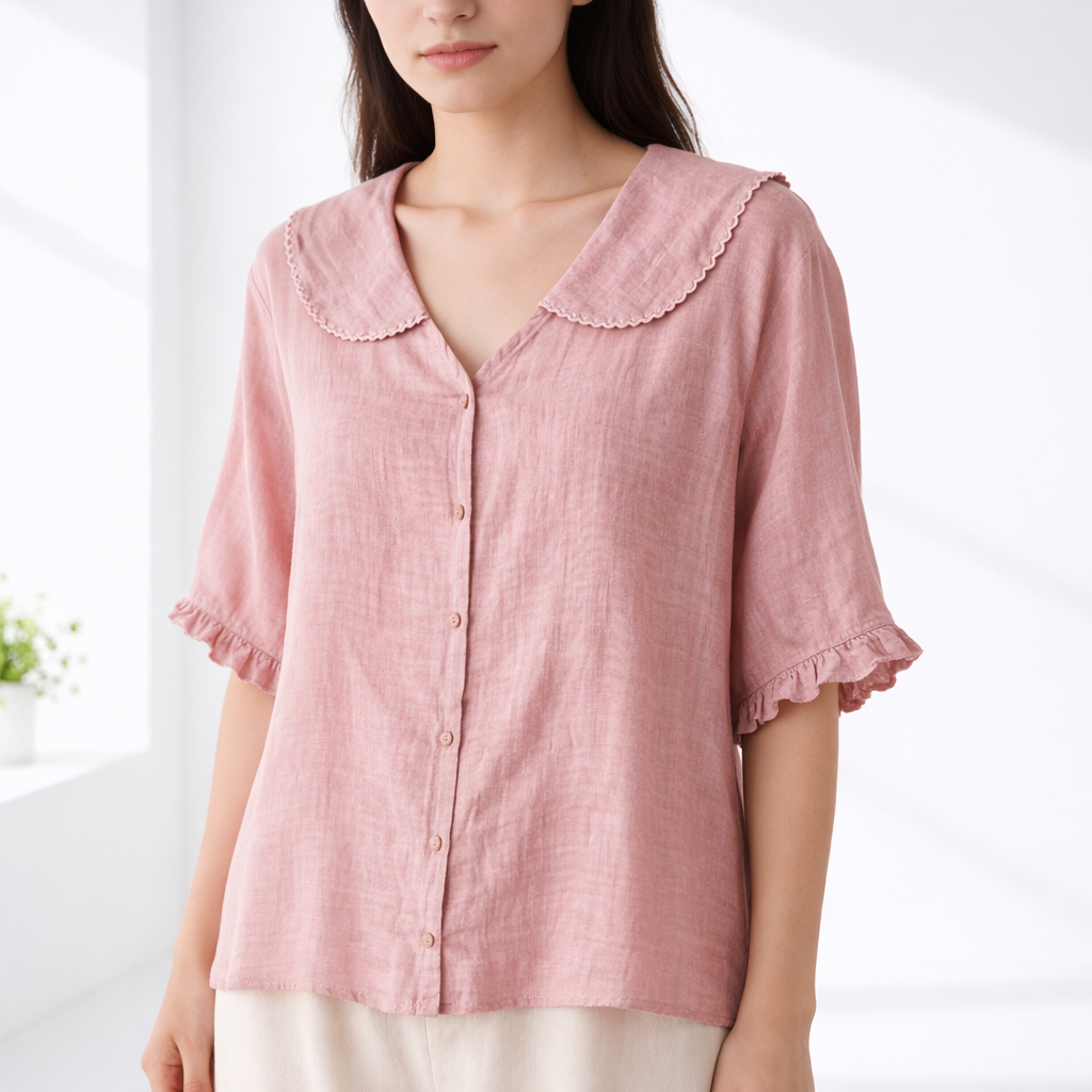 Meygan - Peter Pan Collar Blouse