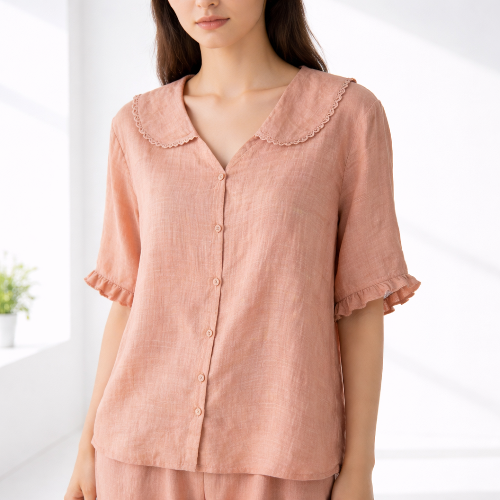 Meygan - Peter Pan Collar Blouse
