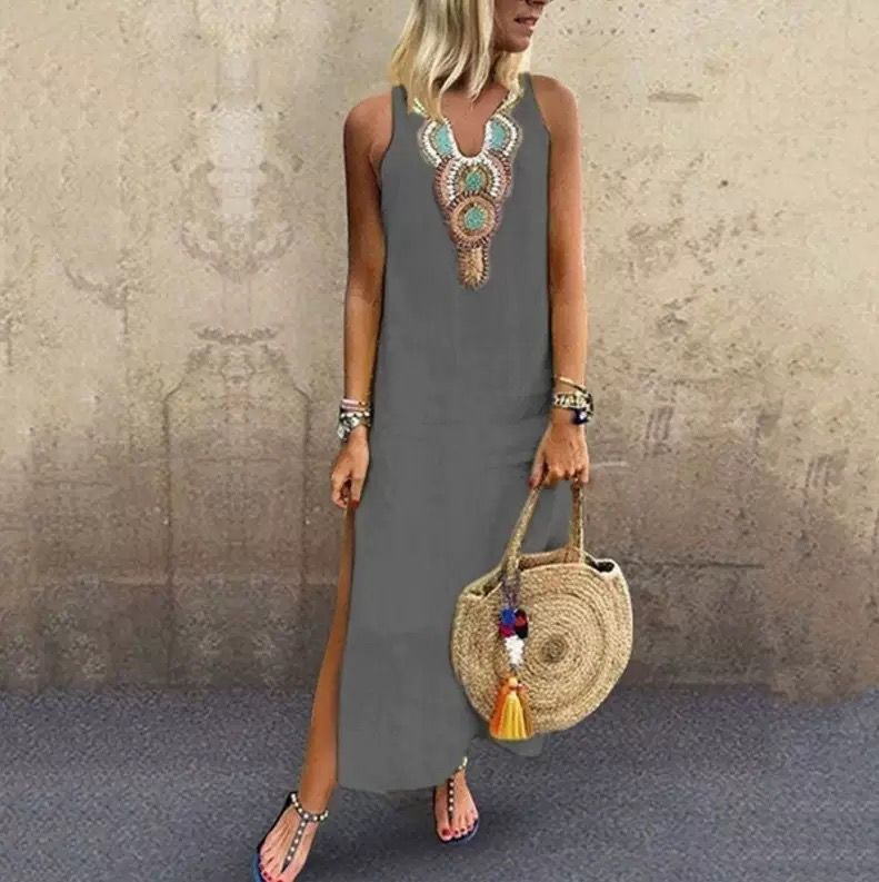 Sujin - Long Linen Dress