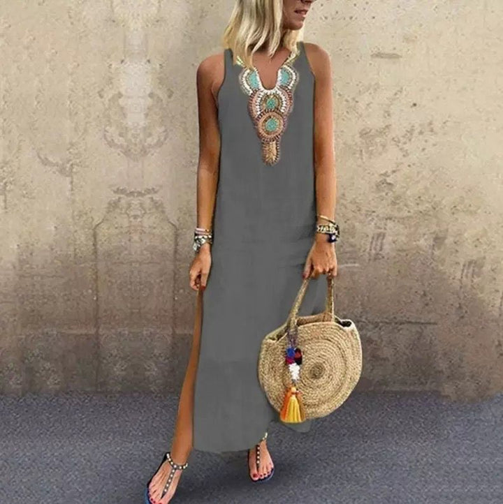 Sujin - Long Linen Dress