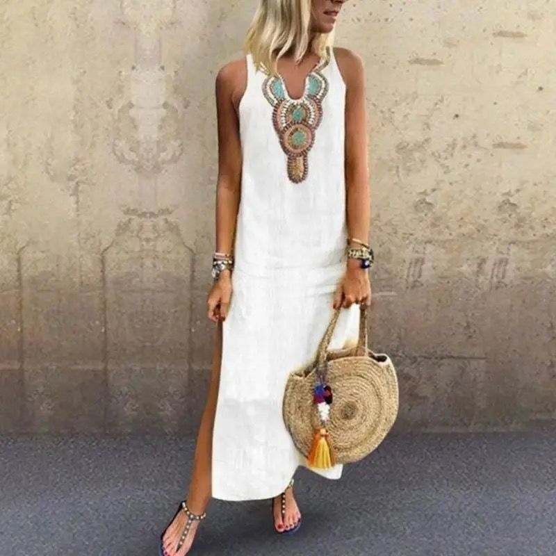 Sujin - Long Linen Dress