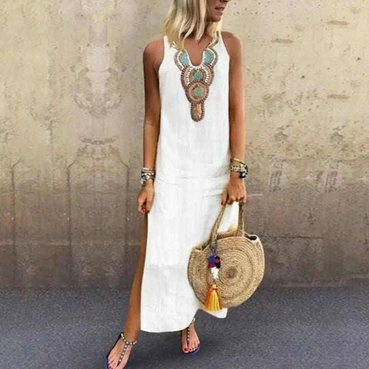 Sujin - Long Linen Dress