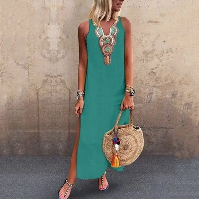 Sujin - Long Linen Dress
