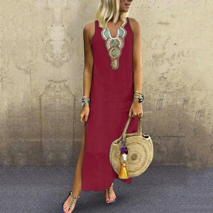 Sujin - Long Linen Dress