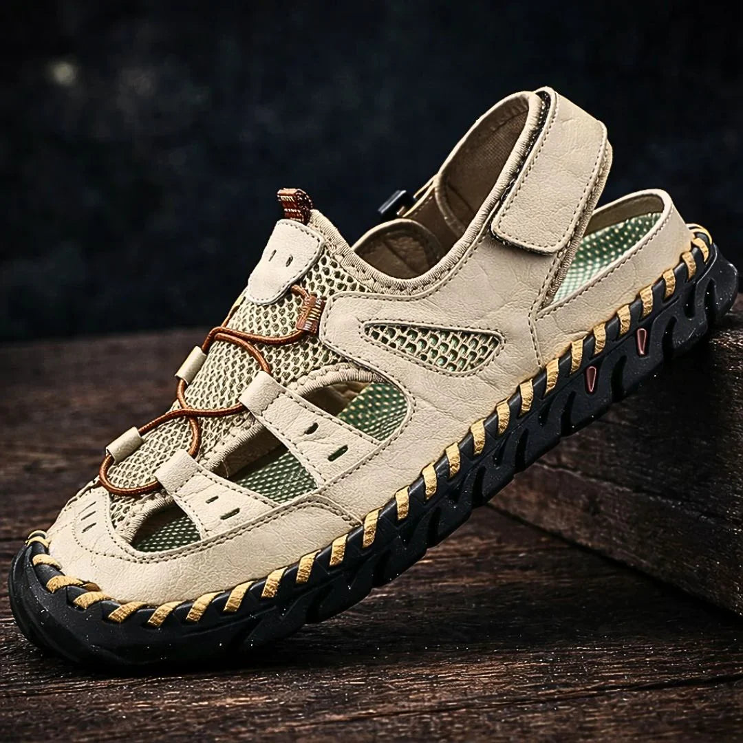 Gustavo - Comfortable Leather Sandal