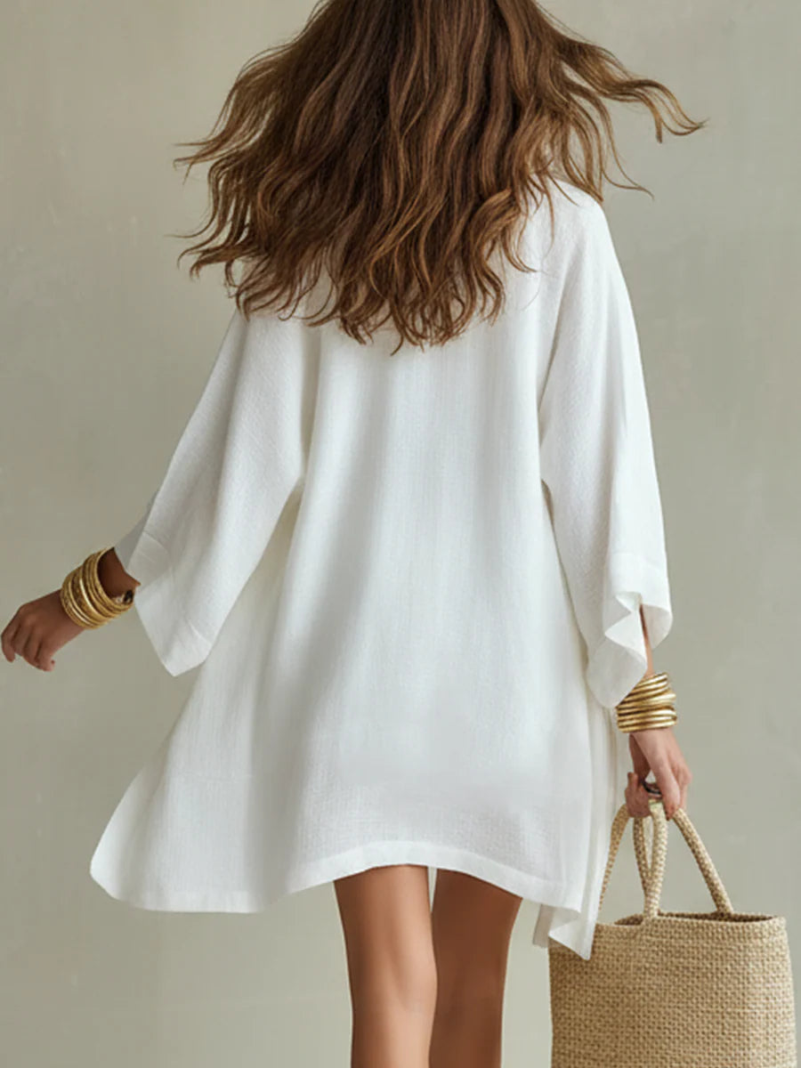 Dadorie - Linen Three Piece Set