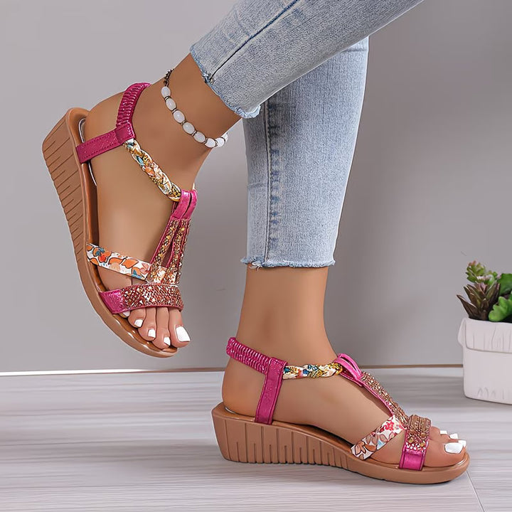 Noelia - Elegant Wedge Sandal