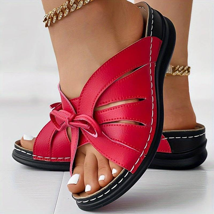 Ranya - Casual Wedge Slippers