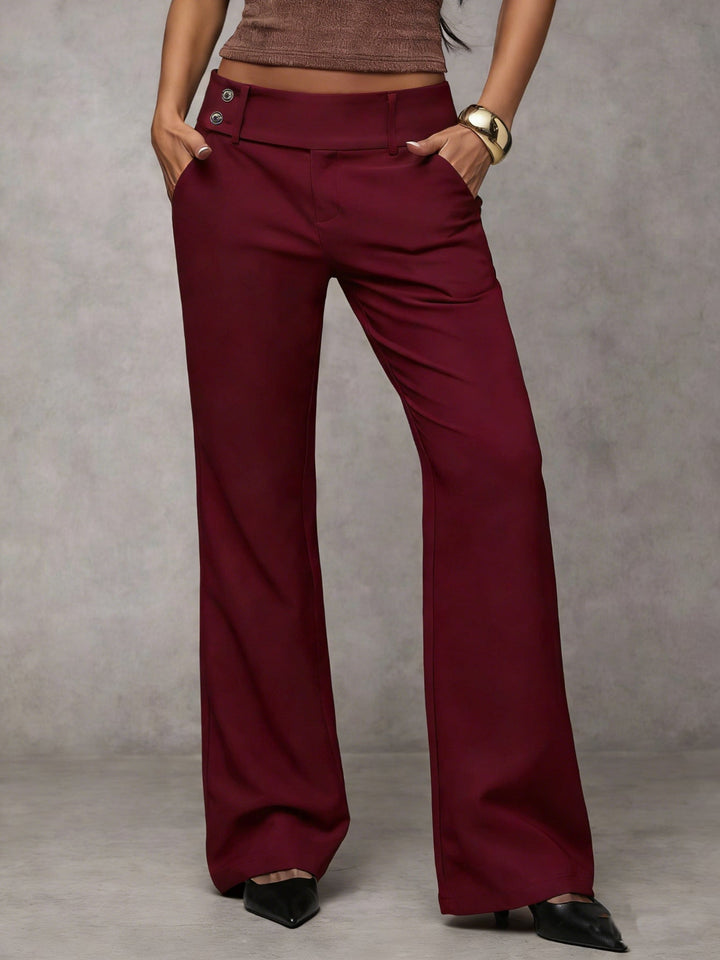 Akane - Modern Knee Wide Leg Pant