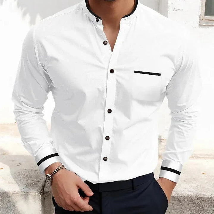 Askar - Long Sleeve Button Down Shirt