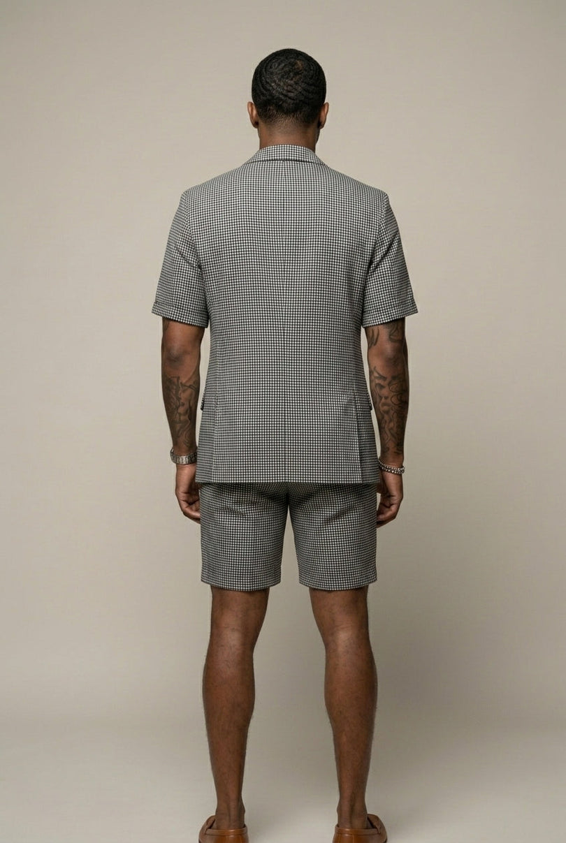 Jairald - Two Piece Checked Suit