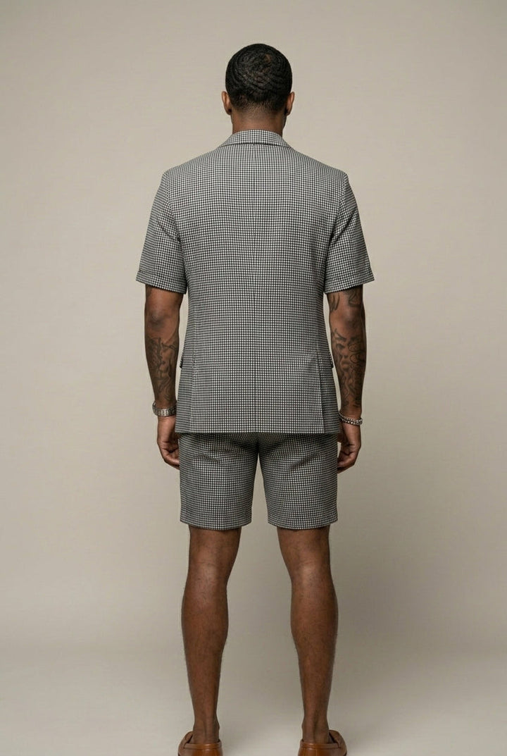 Jairald - Two Piece Checked Suit