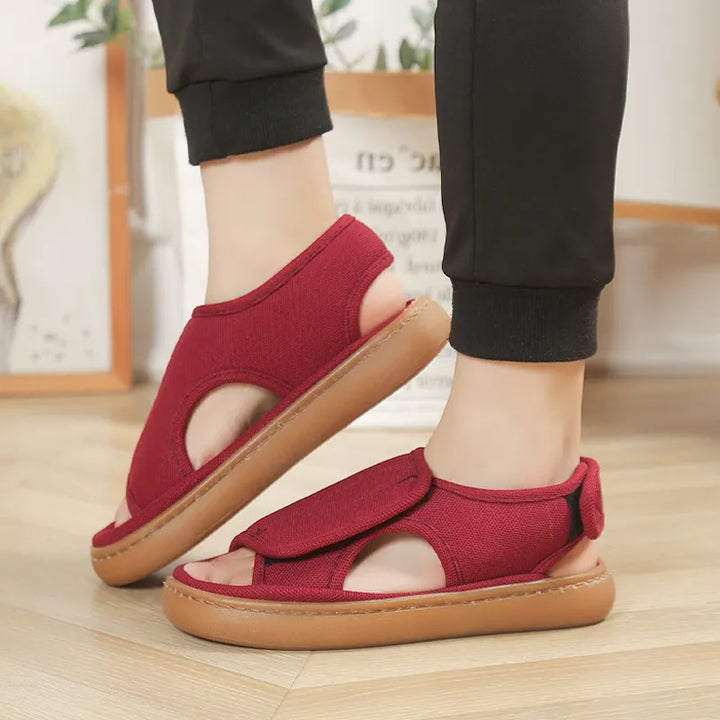 Karena - Adjustable Non Slip Velcro Sandals