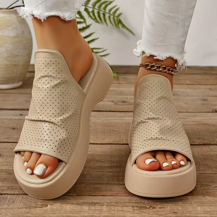 Sofya - Platform Slippers