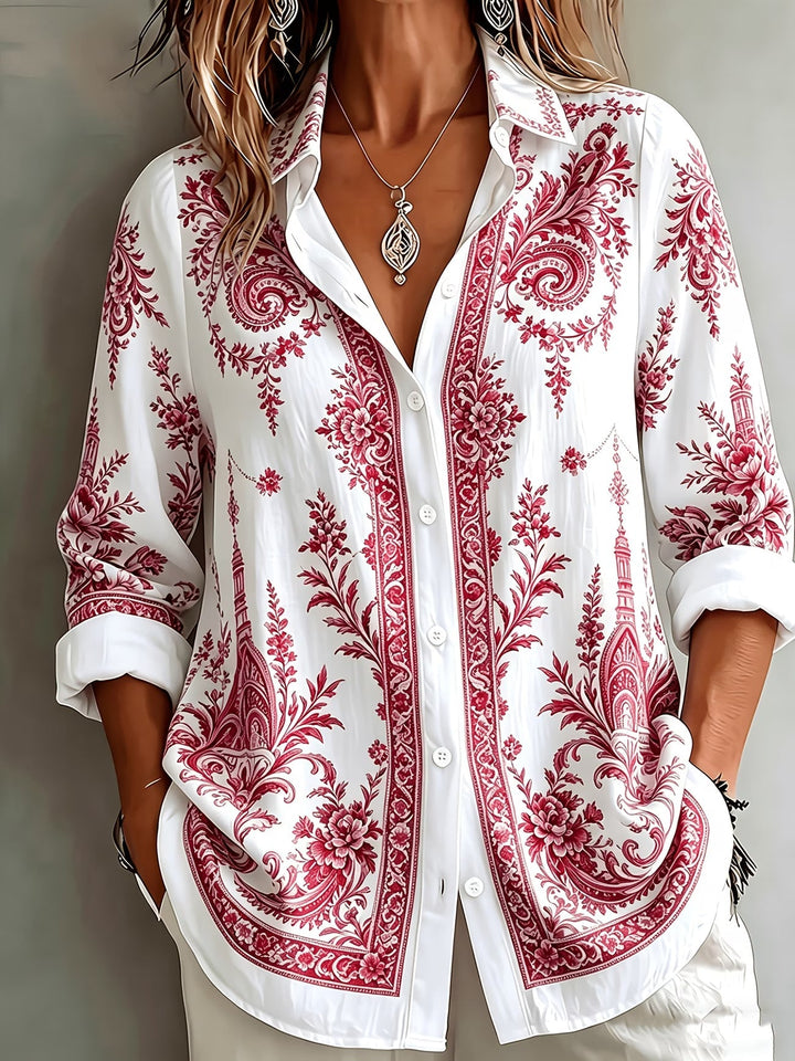Aldana - Button-Up Long Sleeve Shirt