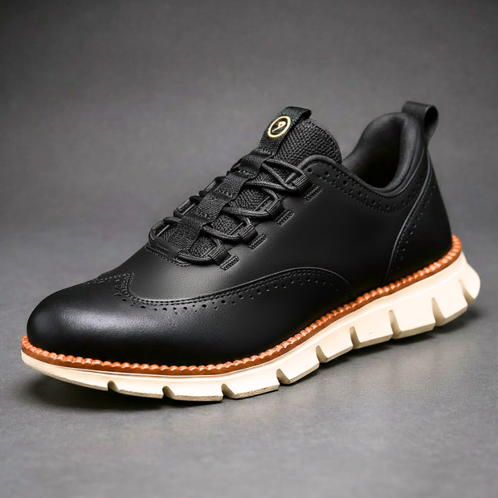 Heijnen - Leather Wingtip Brogue Sneakers