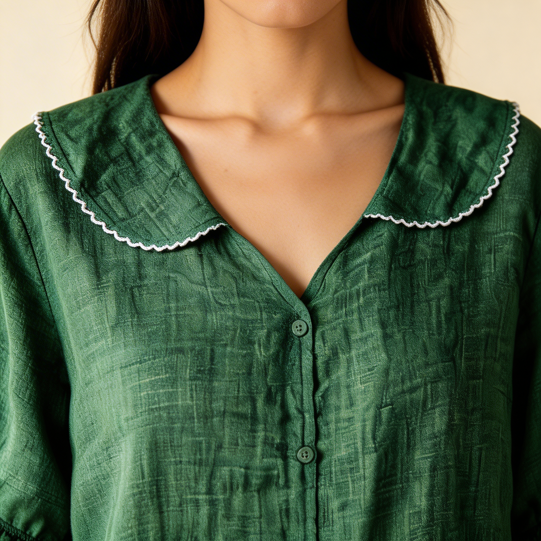 Meygan - Peter Pan Collar Blouse