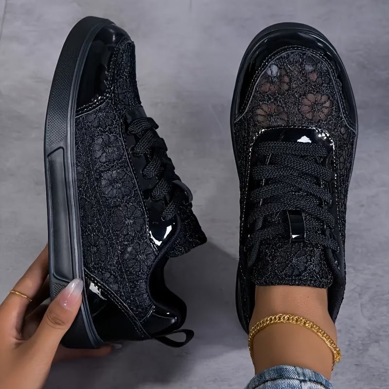 Alessa - Elegant Lace Sneakers
