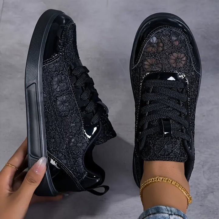 Alessa - Elegant Lace Sneakers