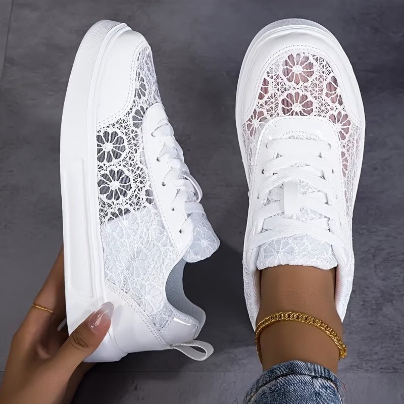 Alessa - Elegant Lace Sneakers