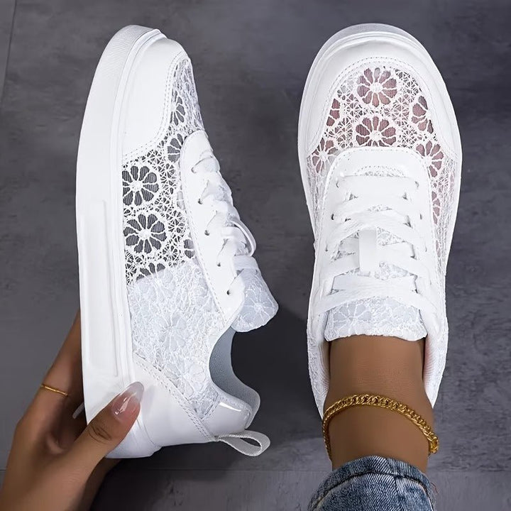 Alessa - Elegant Lace Sneakers
