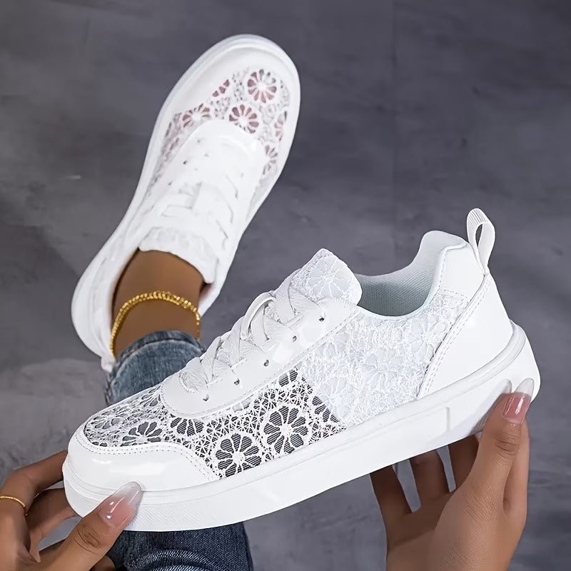 Alessa - Elegant Lace Sneakers