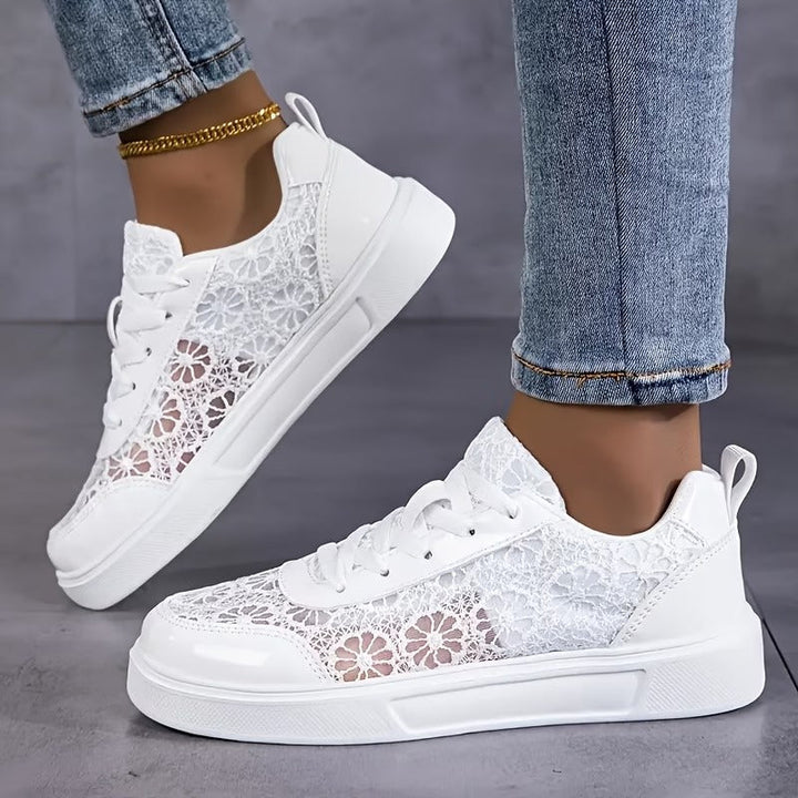Alessa - Elegant Lace Sneakers