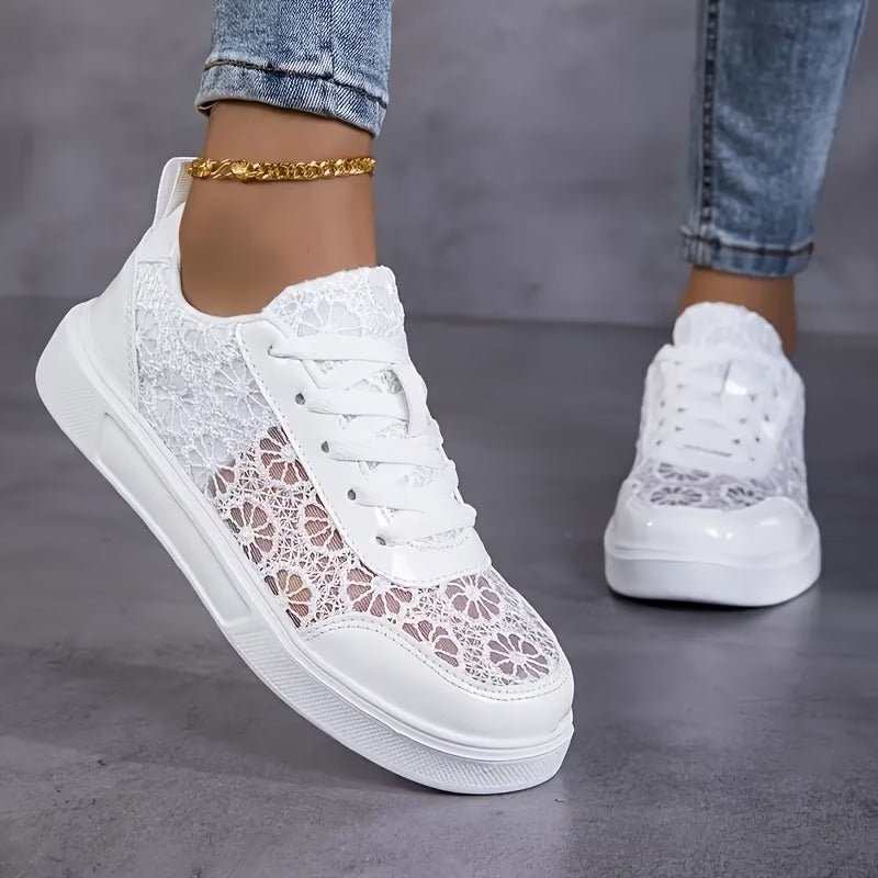 Alessa - Elegant Lace Sneakers
